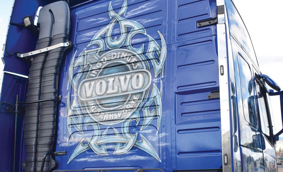 Tο Volvo FH του Δημήτρη Λιανού