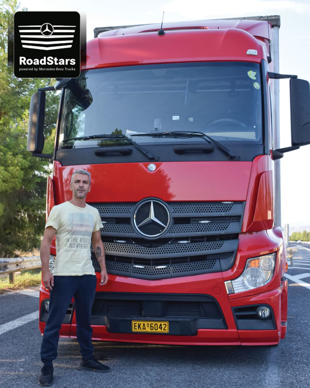 mercedes Benz Actros RoadStars Ηλίας Ζάμπρας