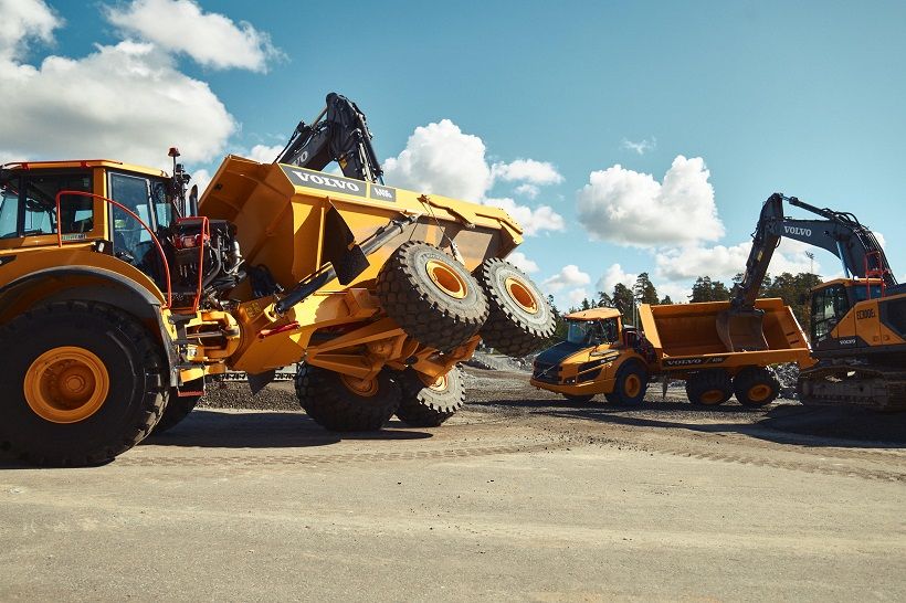 Νέες σειρές Μηχανημάτων Έργων VOLVO