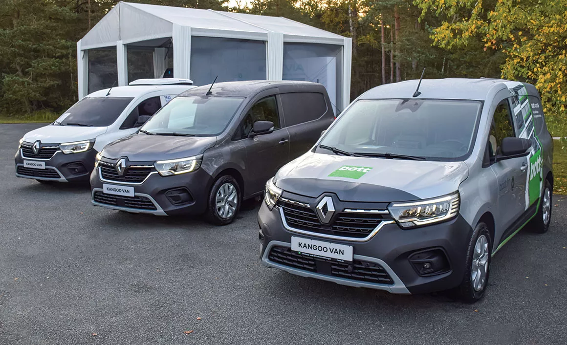 Το Renault Kangoo Van E-TECH Electric που σήμερα κυριαρχεί στην αγορά των ηλεκτρικών βαν.