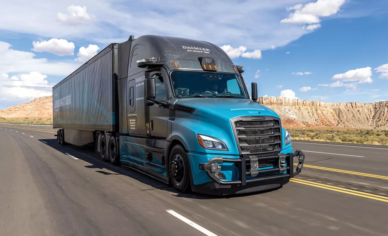 Τα αμερικανικά highways δείχνουν ιδανικά για φορτηγά αυτόνομης οδήγησης