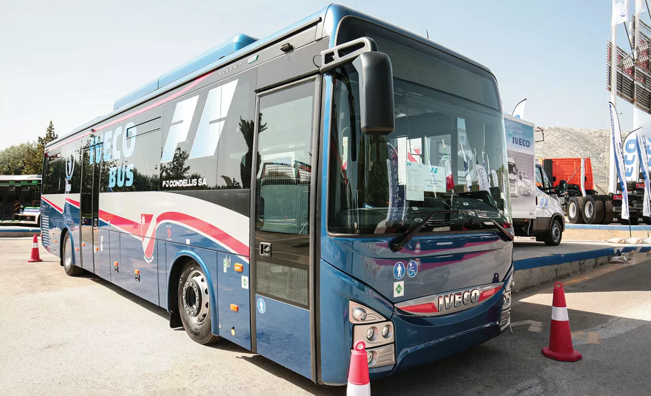 Το Iveco Crossway CNG για πρώτη φορά στην Ελλάδα Το Iveco Crossway CNG για πρώτη φορά στην Ελλάδα