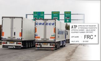 Εάν ο εξοπλισμός είναι εφοδιασμένος με αφαιρούμενες ή εξαρτημένες θερμικές συσκευές, το διακριτικό σήμα ή τα διακριτικά σήματα θα συμπληρώνονται με το γράμμα Χ στις ακόλουθες περιπτώσεις: 1. Για ψυχόμενο εξοπλισμό: Όταν οι εύτηκτες πλάκες χρειάζεται να τοποθετηθούν σε άλλον θάλαμο για την ψύξη. 2. Για μηχανικά ψυχόμενο εξοπλισμό: Όταν ο συμπιεστής παίρνει κίνηση από τη μηχανή του οχήματος. Εάν ο εξοπλισμός είναι εφοδιασμένος με αφαιρούμενες ή εξαρτημένες θερμικές συσκευές, το διακριτικό σήμα ή τα διακριτικά σήματα θα συμπληρώνονται με το γράμμα Χ στις ακόλουθες περιπτώσεις: 1. Για ψυχόμενο εξοπλισμό: Όταν οι εύτηκτες πλάκες χρειάζεται να τοποθετηθούν σε άλλον θάλαμο για την ψύξη. 2. Για μηχανικά ψυχόμενο εξοπλισμό: Όταν ο συμπιεστής παίρνει κίνηση από τη μηχανή του οχήματος.