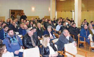 Οι παρευρισκόμενοι έδωσαν ιδιαίτερη προσοχή στους ομιλητές, δυστυχώς όμως η συμμετοχή ήταν μικρή. Οι παρευρισκόμενοι έδωσαν ιδιαίτερη προσοχή στους ομιλητές, δυστυχώς όμως η συμμετοχή ήταν μικρή.