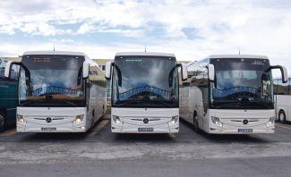 Τρία από τα δεκαπέντε Tourismo του υπεραστικού ΚΤΕΛ Μαγνησίας Α.Ε. Τα δεκατρία λεωφορεία παραδόθηκαν το 2018 και τα άλλα δύο το 2019. Τρία από τα δεκαπέντε Tourismo του υπεραστικού ΚΤΕΛ Μαγνησίας Α.Ε. Τα δεκατρία λεωφορεία παραδόθηκαν το 2018 και τα άλλα δύο το 2019.