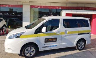 Το Nissan e-NV200 Evalia της κοινωνικής υπηρεσίας του Δήμου Ιλίου. Το Nissan e-NV200 Evalia της κοινωνικής υπηρεσίας του Δήμου Ιλίου.
