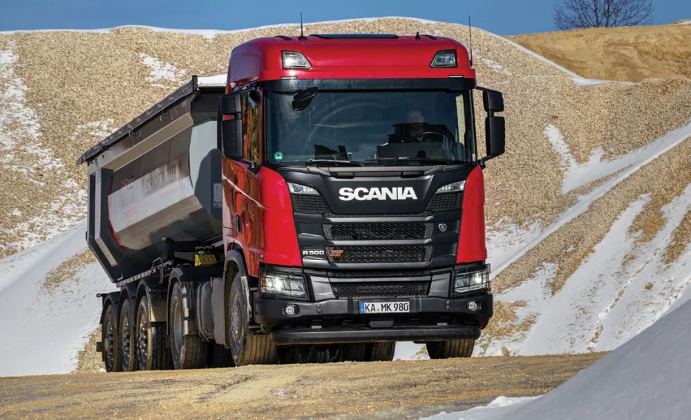 Η συντομογραφία ΧΤ είναι το σήμα κατατεθέν όλων των χωματουργικών Scania νέας γενιάς.