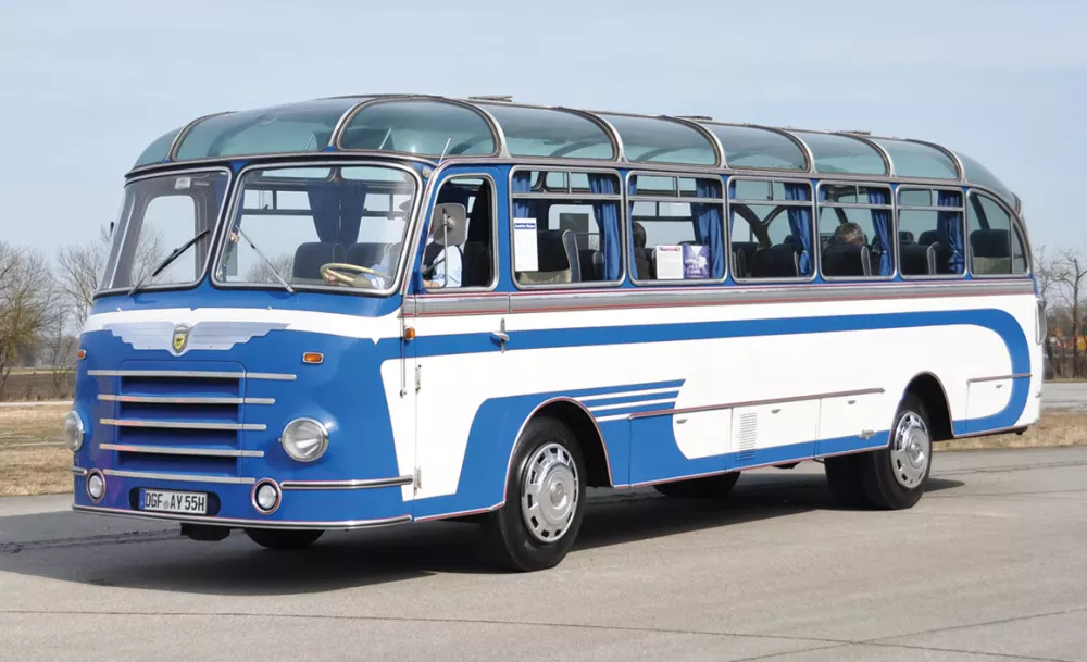 Το λεωφορείο βρίσκεται στο μουσείο Auwärter στη Στουτγκάρδη, όπου φιλοξενούνται και αρκετά άλλα λεωφορεία Neoplan.