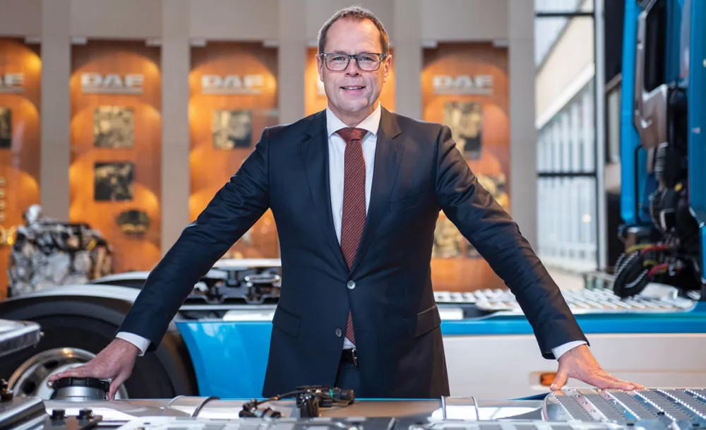 Ο πρόεδρος της DAF Trucks, Harry Wolters: «Η εταιρεία έδειξε μεγάλη αποφασιστικότητα, και προσαρμόστηκε στις έκτακτες συνθήκες».