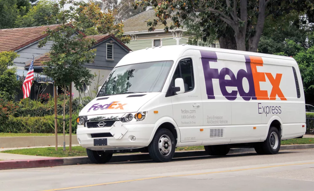 Η FedEx Corp. θα αποκτήσει 1.000 ηλεκτροκίνητα βαν, Chanje V8100.