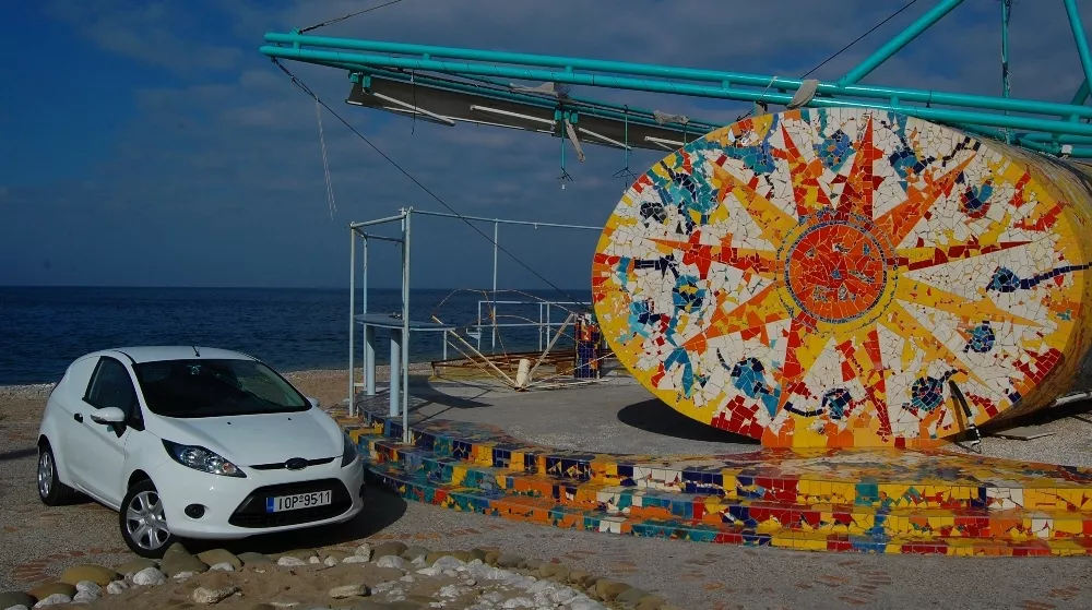 1900 χιλιόμετρα με Ford Fiesta Van ford fiesta van
