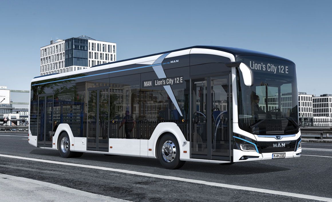 Κοινή γραμμή κίνησης θα έχουν τα ηλεκτρικά λεωφορεία των MAN (φωτό) και Scania, τα οποία θα μπουν στην παραγωγή μέσα στο 2020.