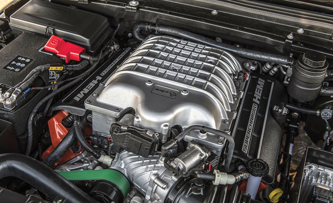 O 3,6 λτ. Pentastar V6 των 385 ίππων του εργοστασιακού Jeep Gladiator, έδωσε τη θέση του στον υπερτροφοδοτούμενο HEMI V8 κινητήρα των 6,2 λτ., την απόδοση του οποίου ανέβασαν οι μηχανικοί της Hennessey στους 1.000 ίππους.