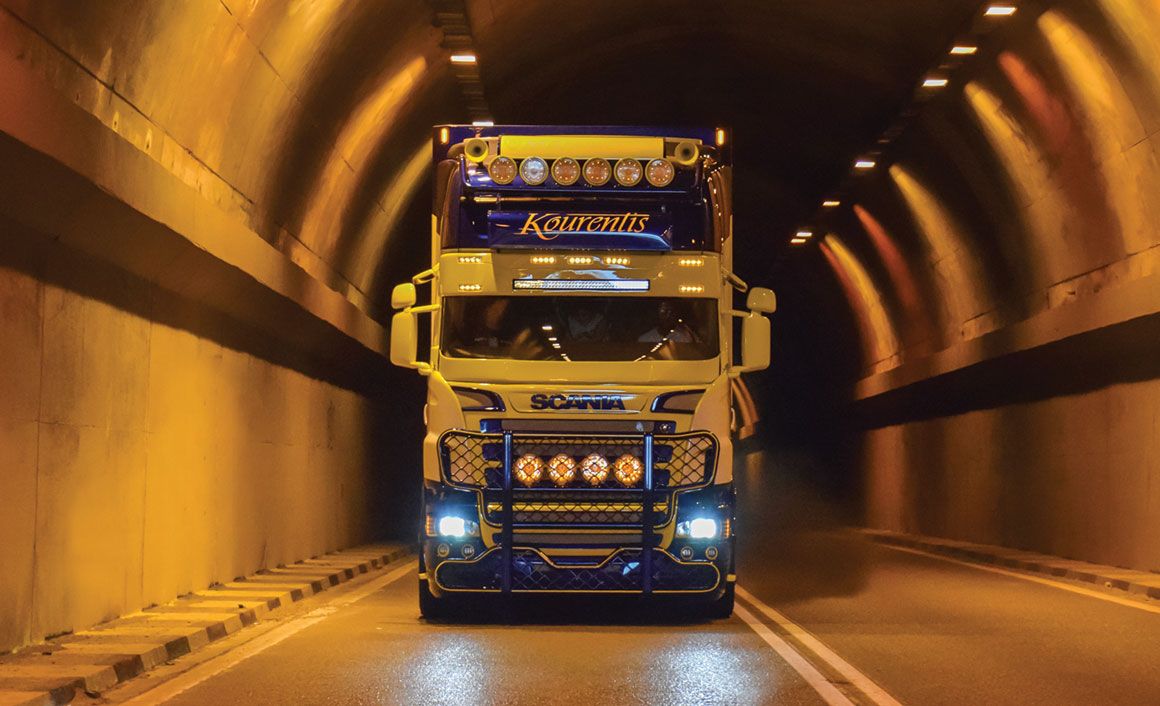 Scania by night! 