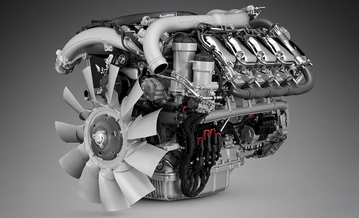 Η νέα γενιά των Scania V8 άρχισε να ωριμάζει (σχεδιαστικά) ως ιδέα ήδη από το 2012